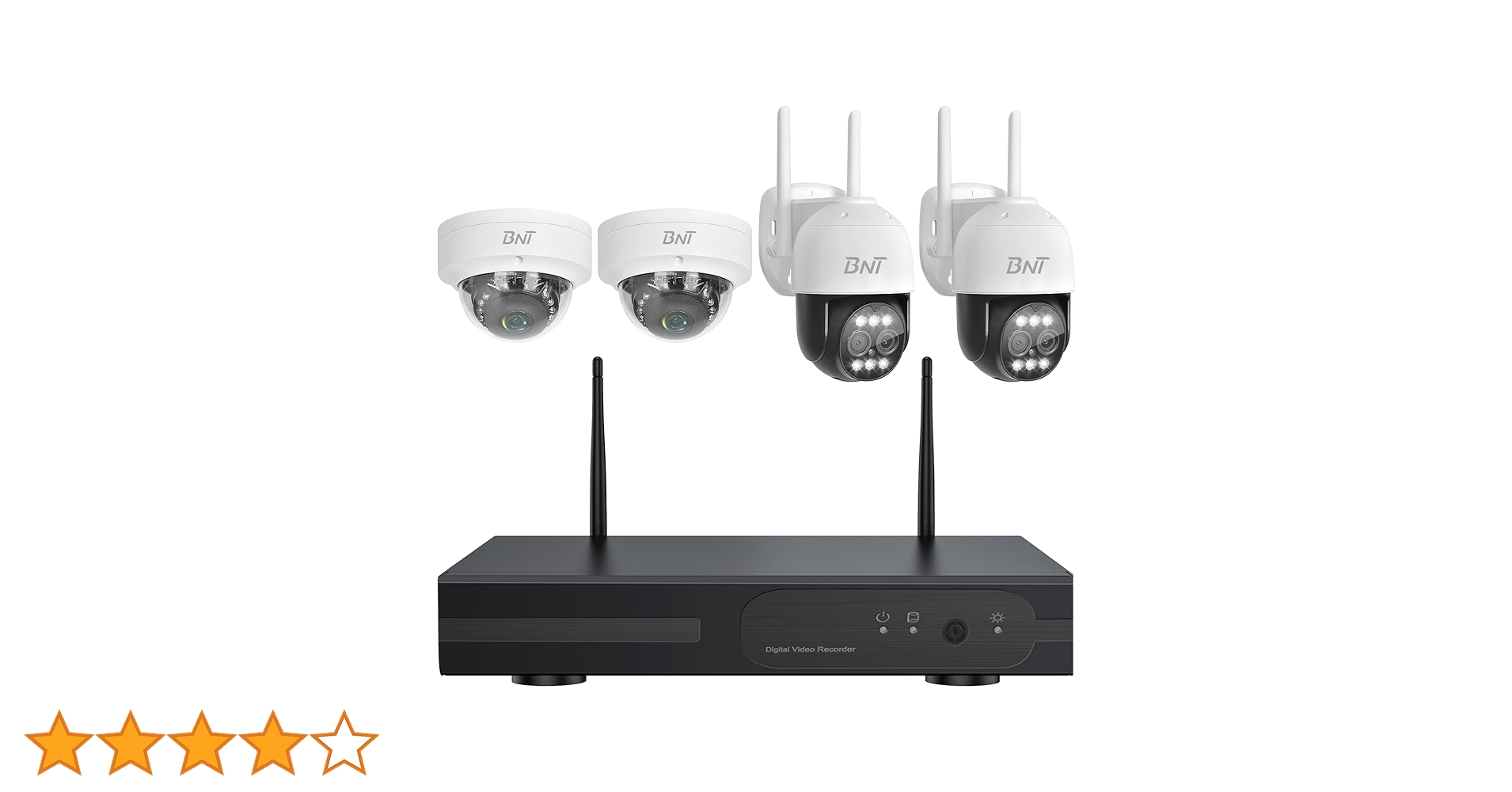 【500万画素対応・360°全方位監視】防犯カメラ 屋外 ワイヤレス Amazon.co.jp: 【500万画素・360°PTZ機能搭載】BNT ワイヤレス